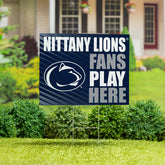 Penn State Coroplast Yard Sign "Fans Play Here" - Collegiate Home