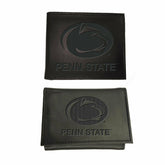 Penn State, Bi-Fold and Tri-Fold Wallet Gift Set, Black - Collegiate Home