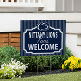 Penn State Coroplast Yard Sign, "Fans Welcome" - Collegiate Home