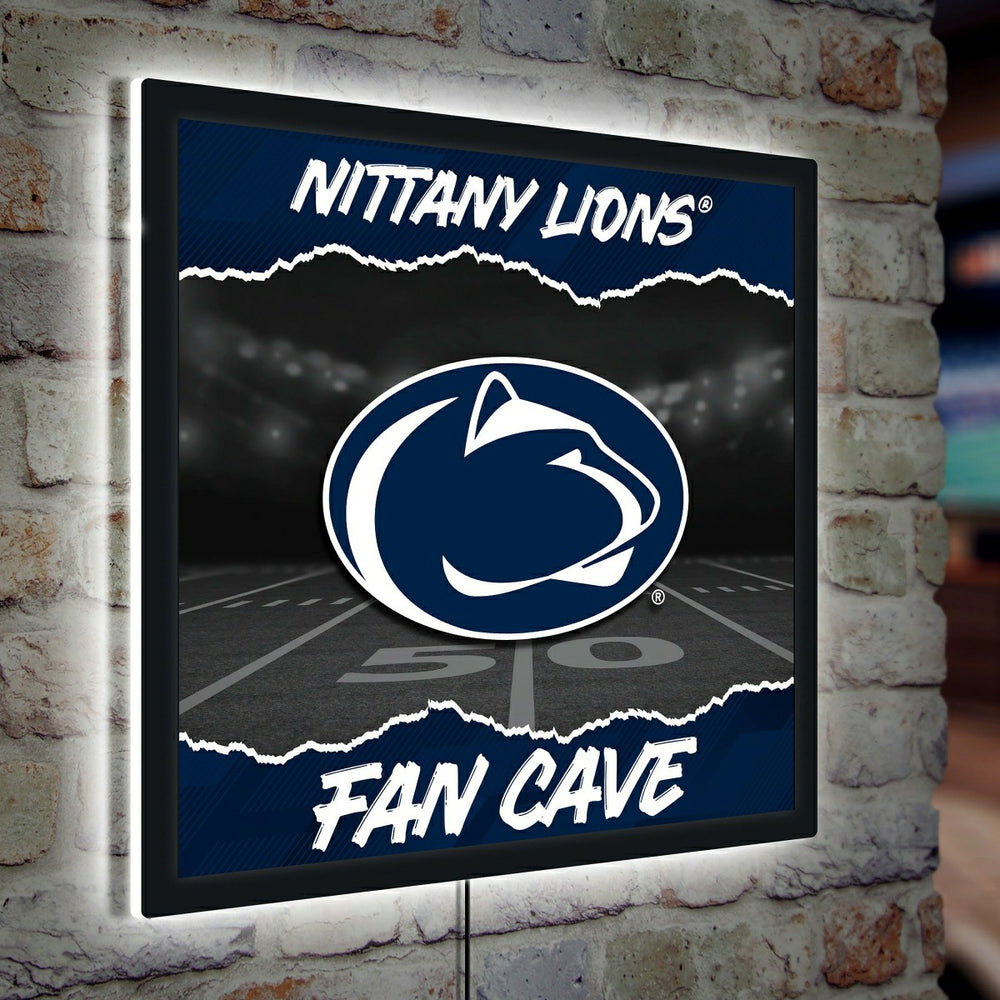 Penn State 23"H x 23"L LED Wall Decor, Edgelite, Square - Collegiate Home