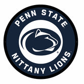 LED Wall Decor, College Football Round, Penn State - Collegiate Home