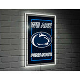 22"H x 14"L NeoLite Wall Decor, Rectangle, Penn State - Collegiate Home