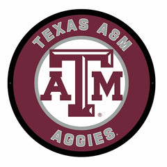 LED Wall Decor, Round, Texas A&M - Collegiate Home