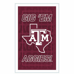 Texas A&M College Rectangle Neolite LED Decor - Collegiate Home
