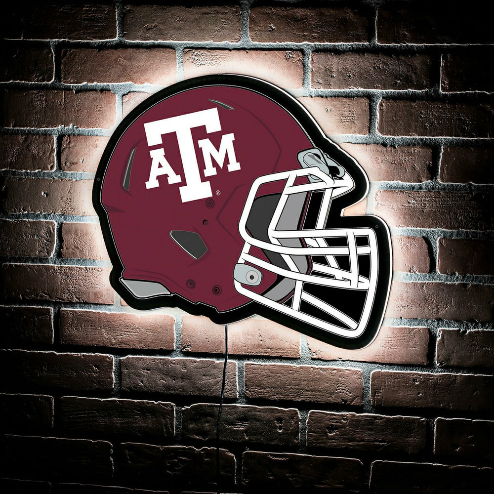 LED Wall Decor, Helmet, Texas A&M - Collegiate Home