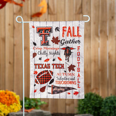 Texas Tech University, Moire Flag, GDN, Fall Seasonal - Collegiate Home