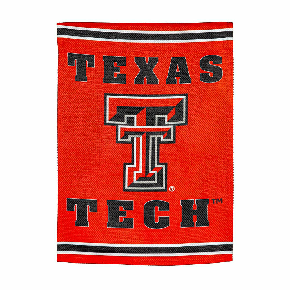 Embossed Suede Flag, GDN Size, Texas Tech University - Collegiate Home