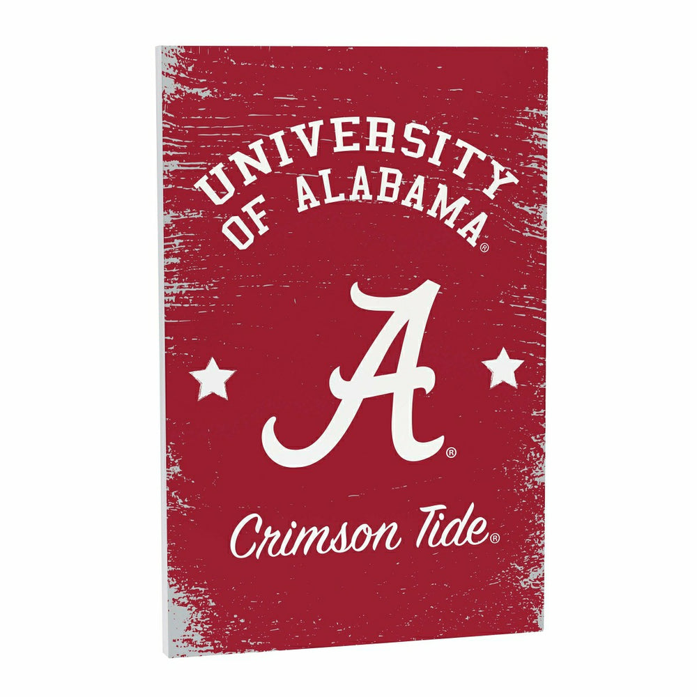 University of Alabama Wood Wall Sign, 16x24 - Collegiate Home