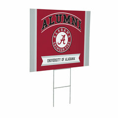 University of Alabama Coroplast Yard Sign Alumni - Collegiate Home