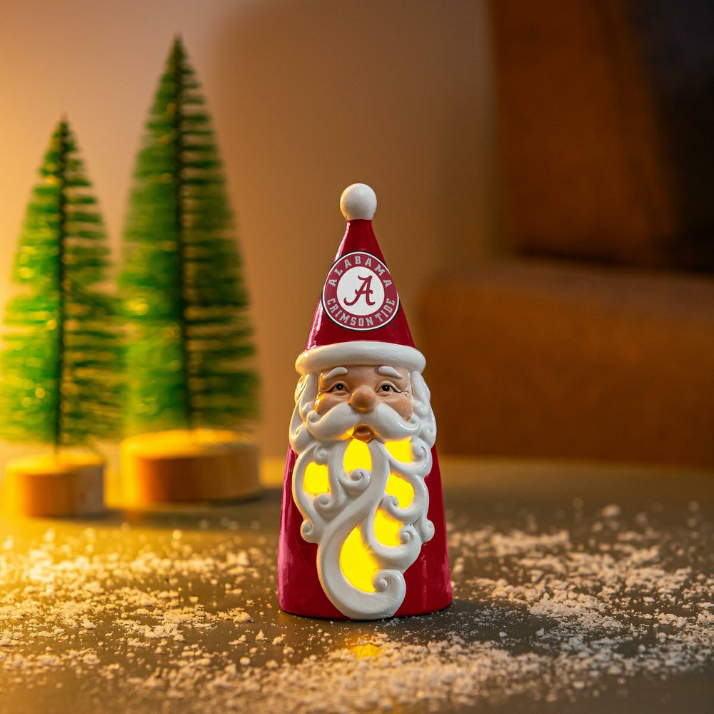 University of Alabama Santa LED Statuary, 8" - Collegiate Home