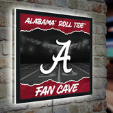 University of Alabama 23"H x 23"L LED Wall Decor, Edgelite, Square - Collegiate Home