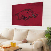 University of Arkansas Single Sided Estate Flag with 2 Grommets, 3'x5' - Collegiate Home