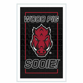 University of Arkansas College Rectangle Neolite LED Decor - Collegiate Home