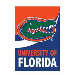 University of Florida Burlap Flag GDN Size - Collegiate Home