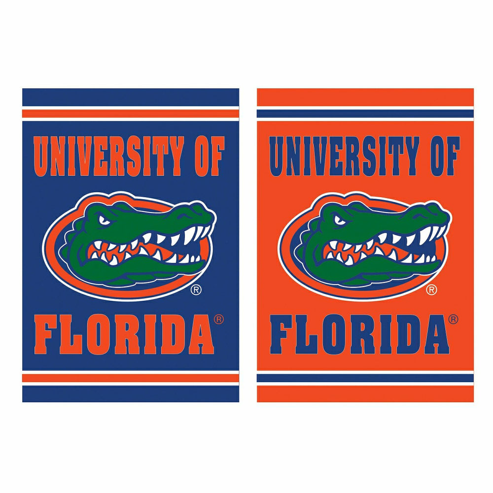 Embossed Suede Flag, House Size, University of Florida - Collegiate Home