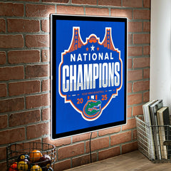 University of Florida, Mens NCAA Basketball Champions Edge Lite 23" Sq - Collegiate
