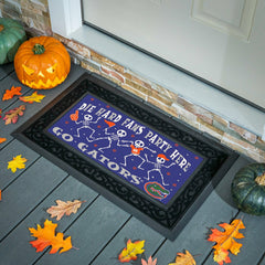 University of Florida Flocked Coir Halloween Sassafras Switch Mat, 22" - Collegiate