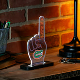 University of Florida College Foam Finger Desklite LED Decor - Collegiate Home