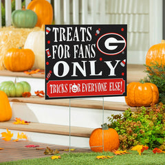 University of Georgia Yard Sign, Halloween Treats for Fans - Collegiate Home