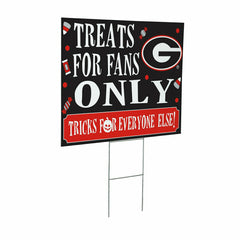 University of Georgia Yard Sign, Halloween Treats for Fans - Collegiate Home