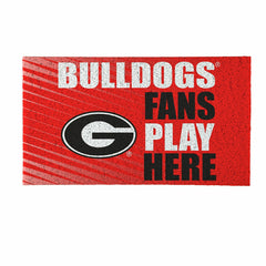 University of Georgia Fan Mat, 28"x16" - Collegiate