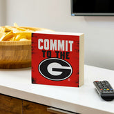 University of Georgia Plock, Down Home Fans, 6x6 - Collegiate Home