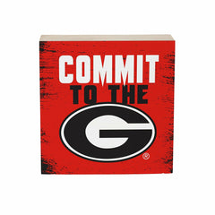 University of Georgia Plock, Down Home Fans, 6x6 - Collegiate Home