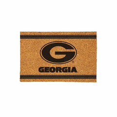 University of Georgia Large One Color Coir Mat, 36"x24" - Collegiate