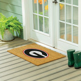 University of Georgia Large Full Color Coir Mat, 36"x24" - Collegiate