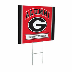 University of Georgia Coroplast Yard Sign Alumni - Collegiate Home