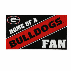 University of Georgia, PVC Mat COLOR, Home of a Fan - Collegiate
