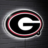 Georgia LED Wall Decor, Glazelite, Logo - Collegiate Home