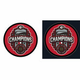 University of Georgia National Champions College Large Round Edgelite - Collegiate Home