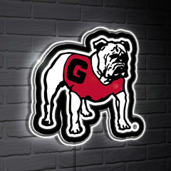 University of Georgia Alternate Bulldog Logo College Mascot Glazelite - Collegiate Home