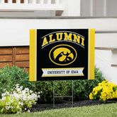 University of Iowa Coroplast Yard Sign Alumni - Collegiate Home