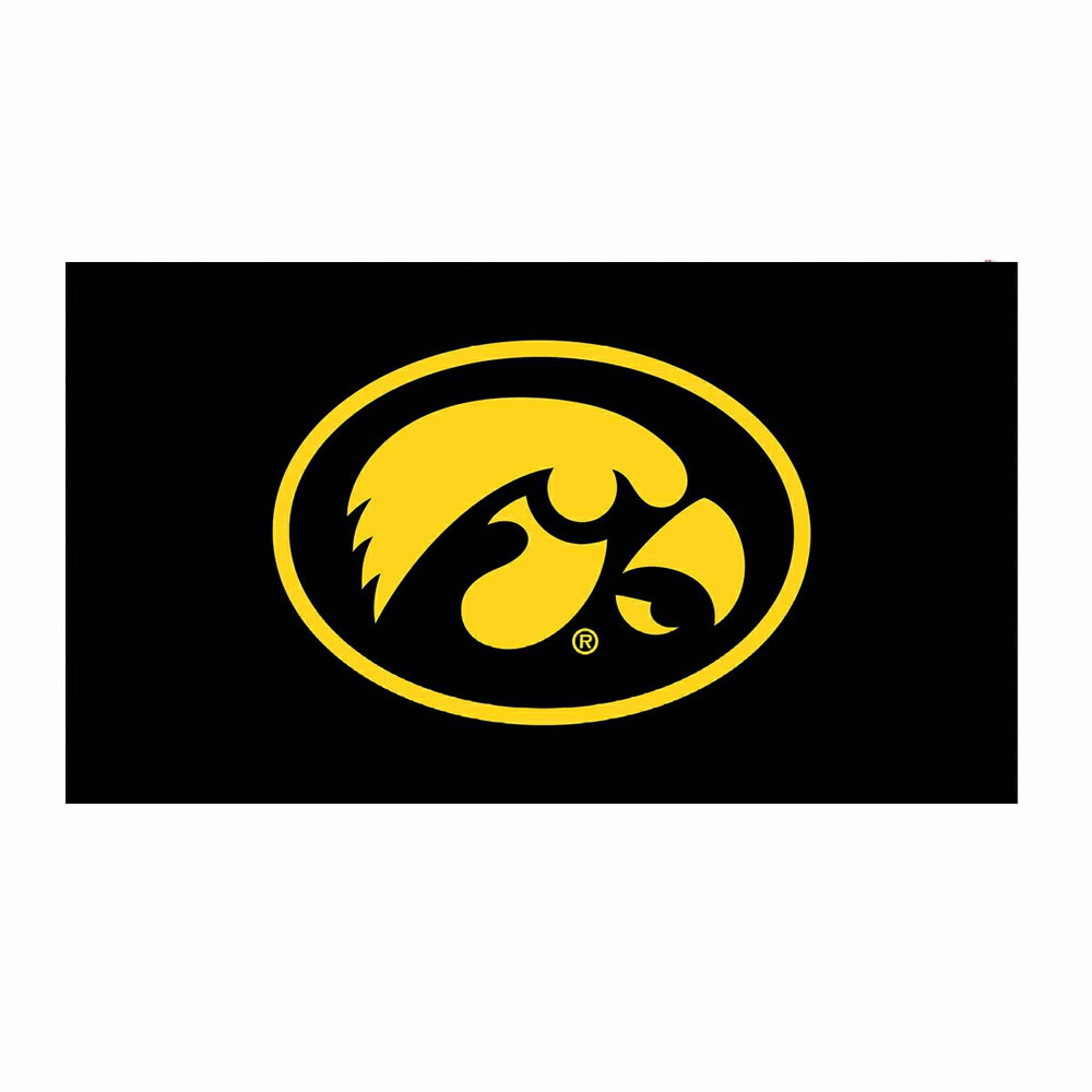 Full Color PVC Mat, 16" x 28", University of Iowa - Collegiate