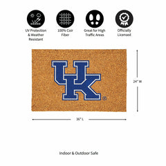 University of Kentucky Large Full Color Coir Mat, 36"x24" - Collegiate