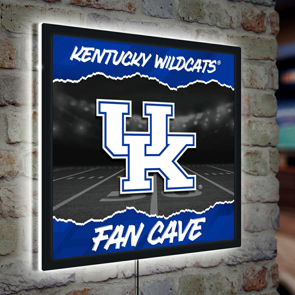 University of Kentucky 23"H x 23"L LED Wall Decor, Edgelite, Square - Collegiate Home