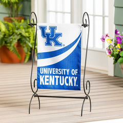 University of Kentucky Burlap Flag GDN Size - Collegiate Home