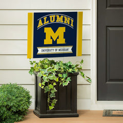University Of Michigan Coroplast Yard Sign Alumni - Collegiate Home