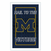 University Of Michigan College Rectangle Neolite LED Decor - Collegiate Home