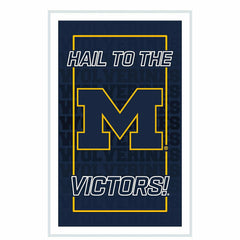 University Of Michigan College Rectangle Neolite LED Decor - Collegiate Home