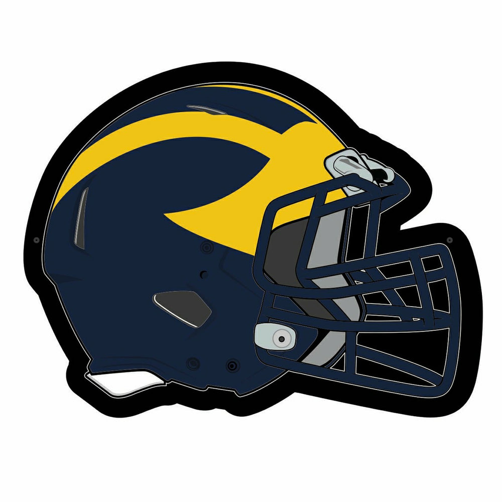 LED Wall Decor, Helmet, University Of Michigan - Collegiate Home