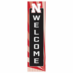 University of Nebraska Summer Seasonal Single Sided Large Leaner, 46" - Collegiate Home