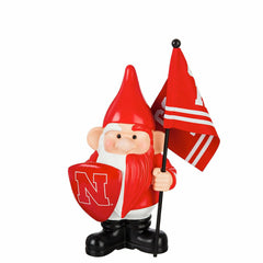 University of Nebraska, Flag Holder Gnome - Collegiate Home