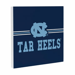 University of North Carolina Wood Wall Sign, 12x12 - Collegiate Home