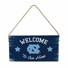 University of North Carolina Wood Wall Sign, 6x11 - Collegiate Home