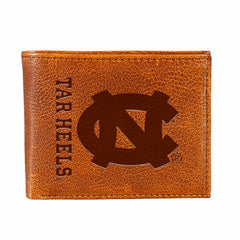 University of North Carolina, Embossed 100% Genuine Tumbled Leather Pa - Collegiate Home