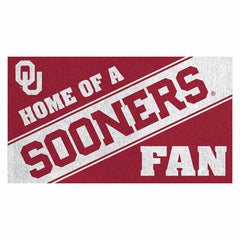 University of Oklahoma, PVC Mat COLOR, Home of a Fan - Collegiate