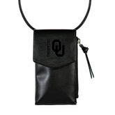 University of Oklahoma, Cross Body Wallet, Black - Collegiate Home
